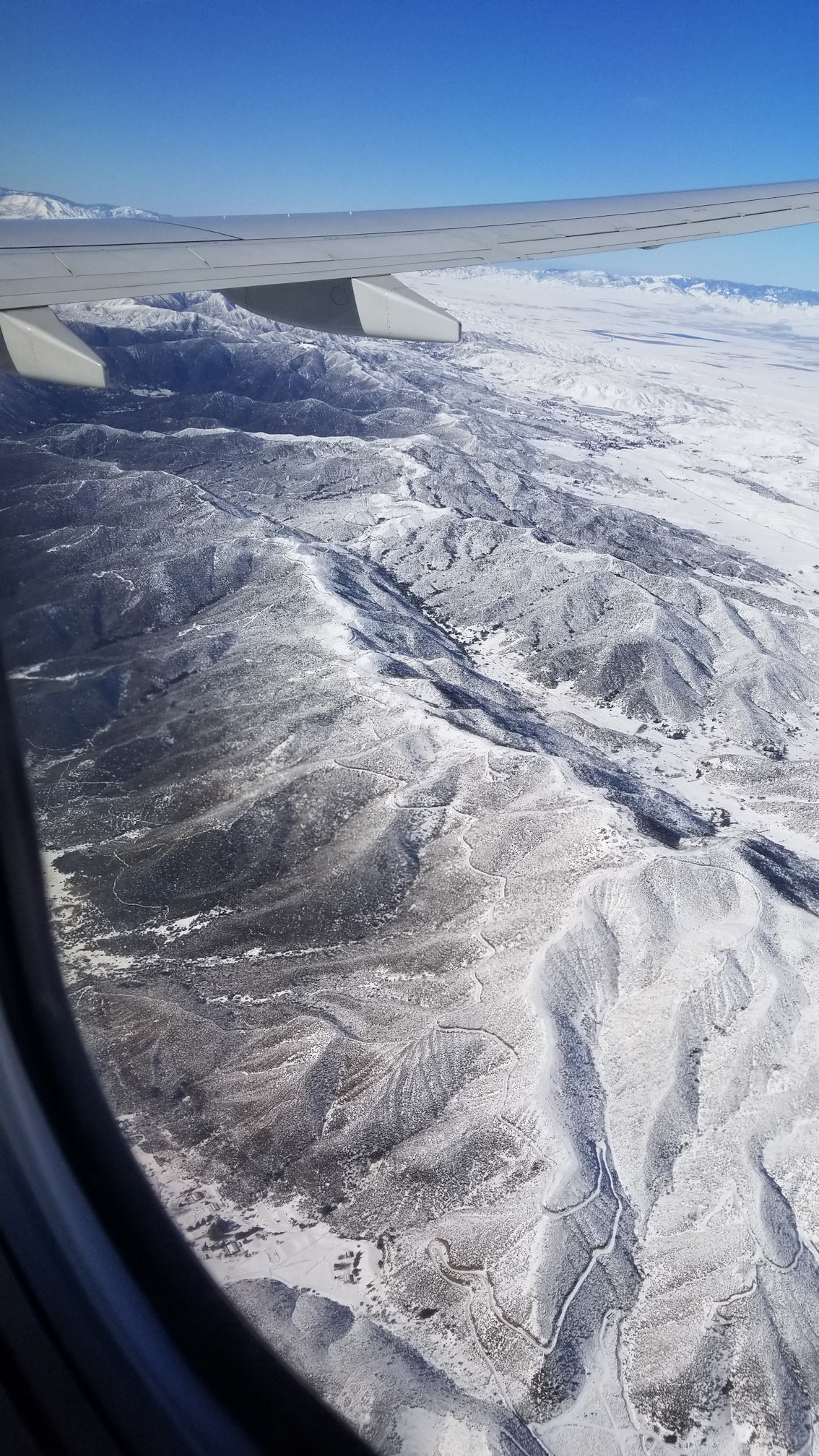 Snow covered mountains