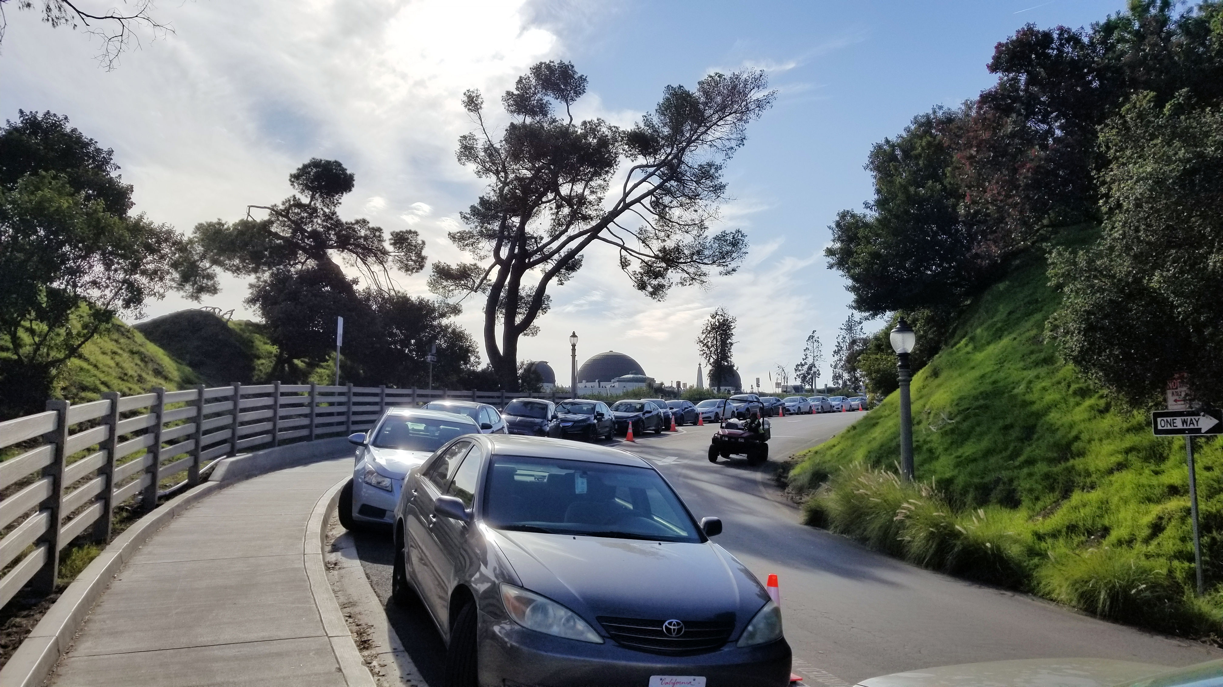 Approaching the observatory